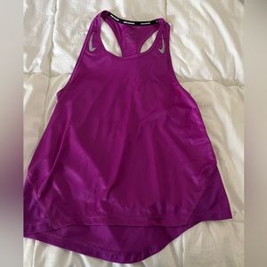 Purple DryFit tank top size medium